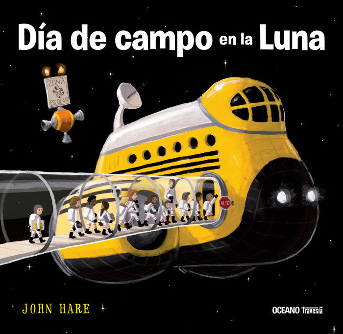 Día de campo en la luna, de Hare, John | portada del libro