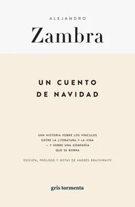 UN CUENTO DE NAVIDAD, de ALEJANDRO ZAMBRA | portada del libro