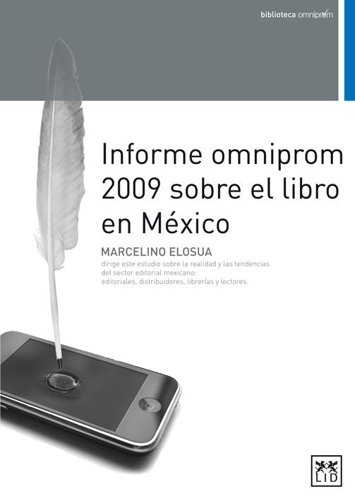 Informe Omniprom 2009 sobre el libro en México, de Elosua | portada del libro