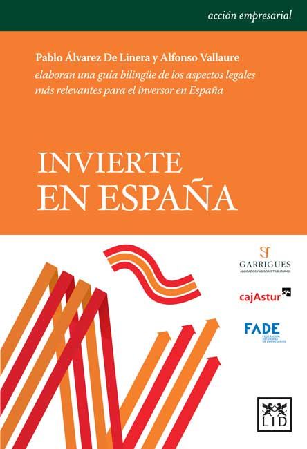 Invierte en España, de Álvarez De Linera, Pablo | portada del libro