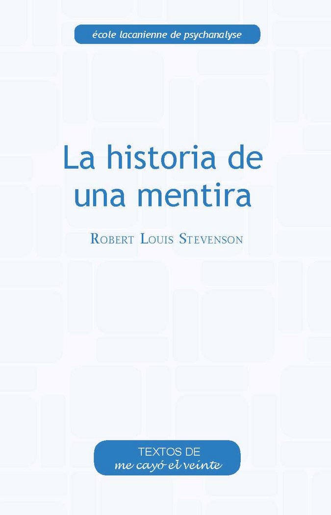 LA HISTORIA DE UNA MENTIRA, de ROBERT LOUIS STEVENSON | portada del libro
