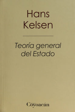 TEORIA GENERAL DEL ESTADO (5ª ED.), de HANS KELSEN | portada del libro