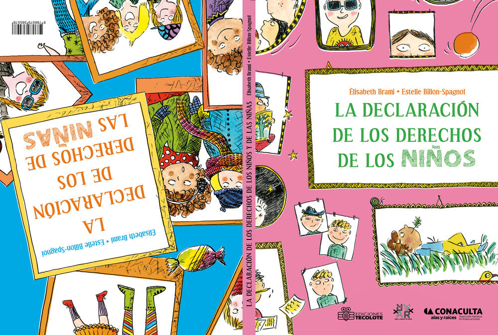 LA DECLARACION DE LOS DERECHOS DE LS NIÑAS Y DE LOS NIÑOS, de ELISABETH BRAMI | portada del libro