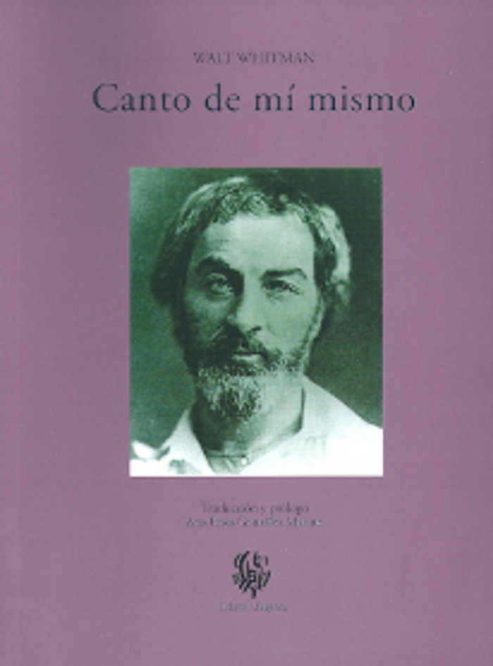 CANTO DE MI MISMO, de WALT WHITMAN | portada del libro