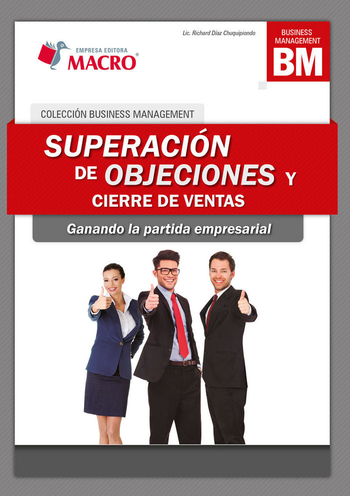 Superación de Objeciones y cierre de Ventas, de Díaz | portada del libro
