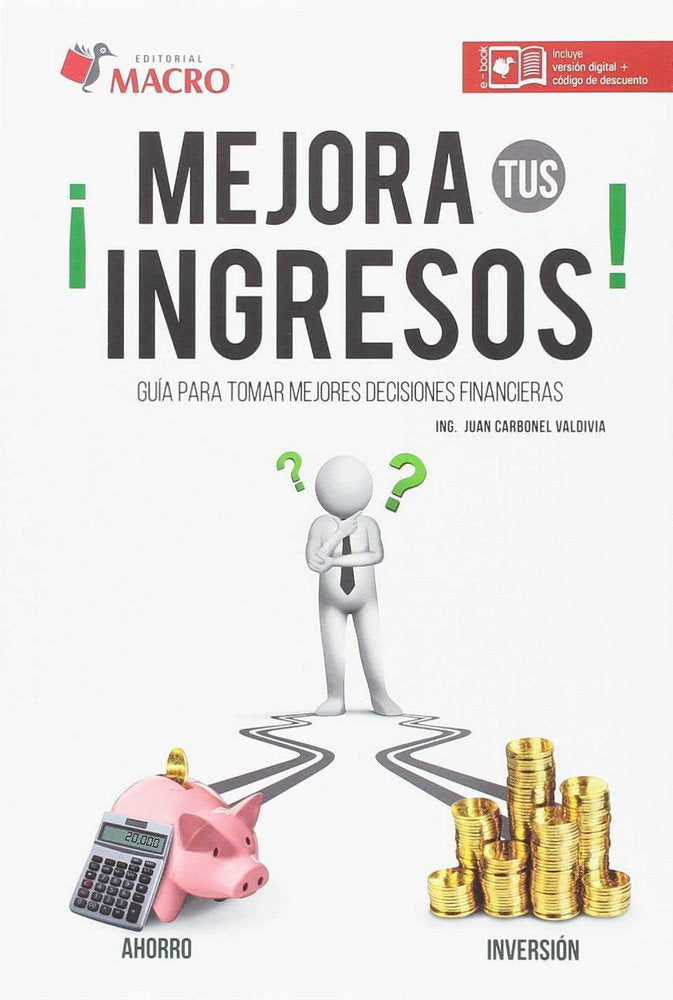 Mejora tus Ingresos, de Carbonel, Juan | portada del libro
