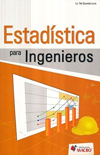 Estadistica para Ingenieros, de Quezada, Nel | portada del libro