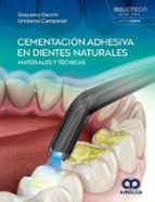 CEMENTACION ADHESIVA EN DIENTES NATURALES MATERIALES Y TECN, de GIACOMO DERCHI | portada del libro
