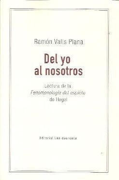 DEL YO AL NOSOTROS, de  | portada del libro