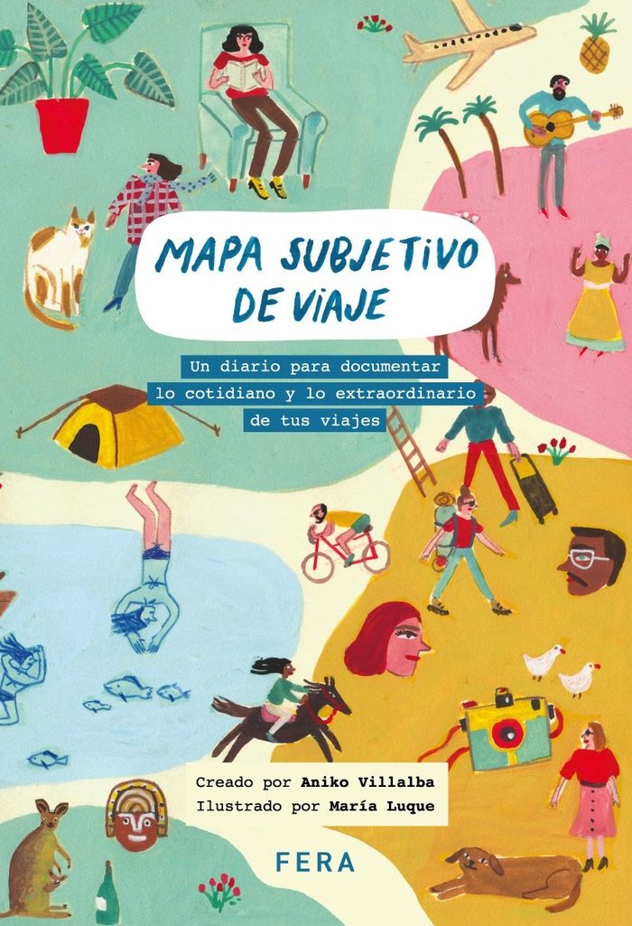 MAPA SUBJETIVO DE VIAJE, de VILLALBA, ANIKO | portada del libro