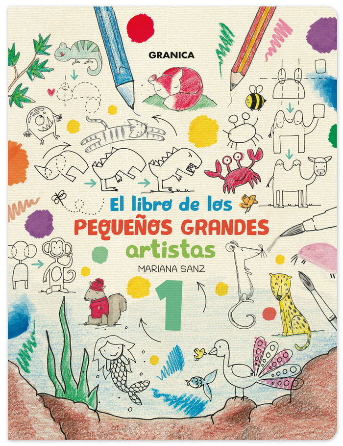 EL LIBRO DE LOS PEQUEÑOS GRANDES ARTISTAS 1, de SANZ, MARIANA | portada del libro