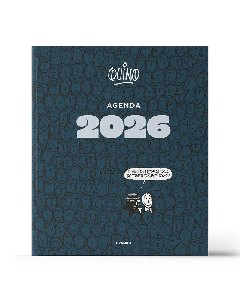 QUINO 2026 AGENDA ENCUADERNADA NEGRA, de QUINO | portada del libro