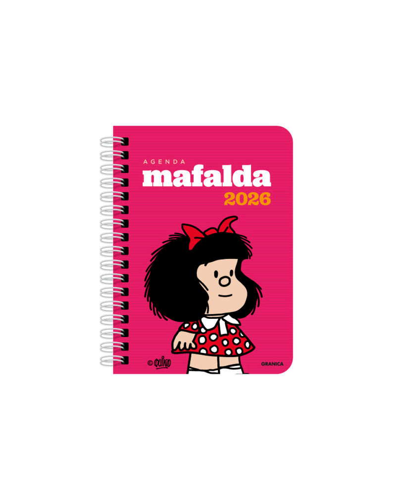 MAFALDA 2026, AGENDA DIA X PAGINA, de QUINO | portada del libro
