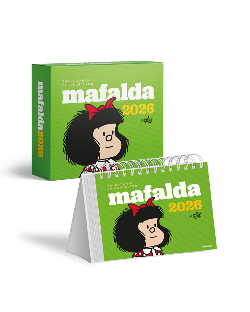 MAFALDA 2026, CALENDARIO DE COLECCION, de QUINO | portada del libro