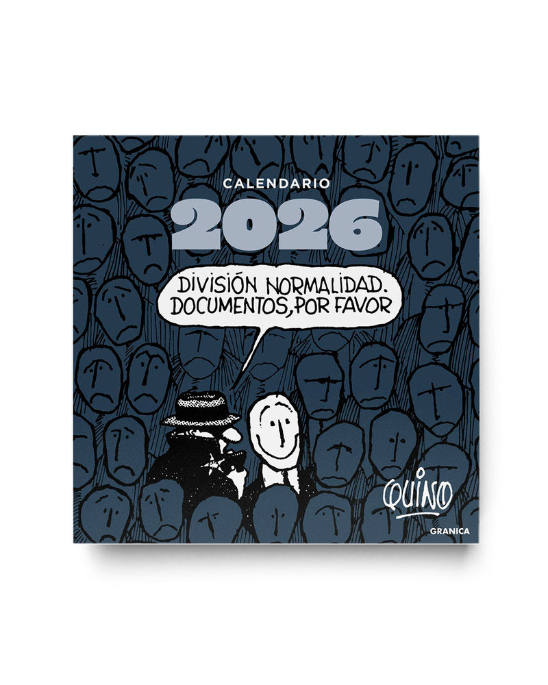 QUINO 2026, CALENDARIO DE PARED, de QUINO | portada del libro