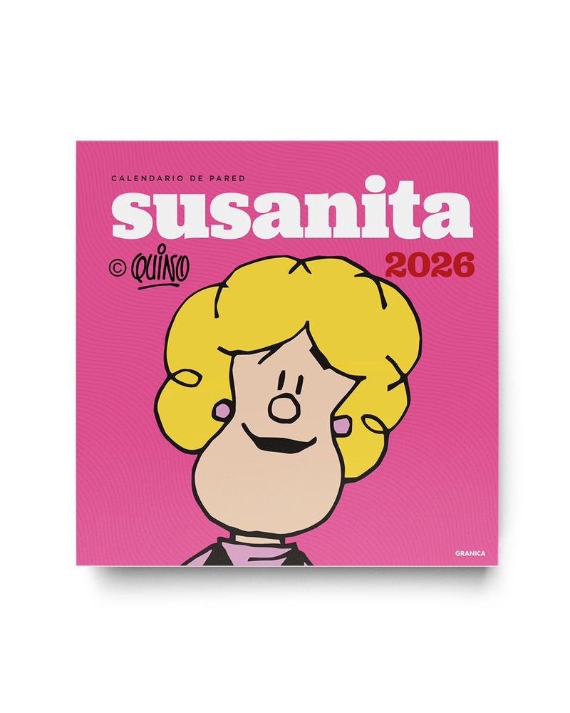 MAFALDA 2026, CALENDARIO DE PARED SUSANITA, de QUINO | portada del libro