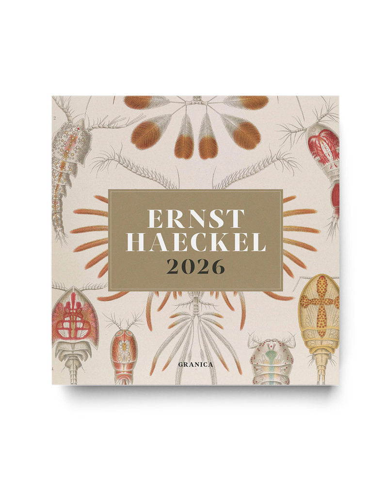 ERNST HAECKEL 2026, CALENDARIO DE PARED, de HAECKEL, ERNST | portada del libro