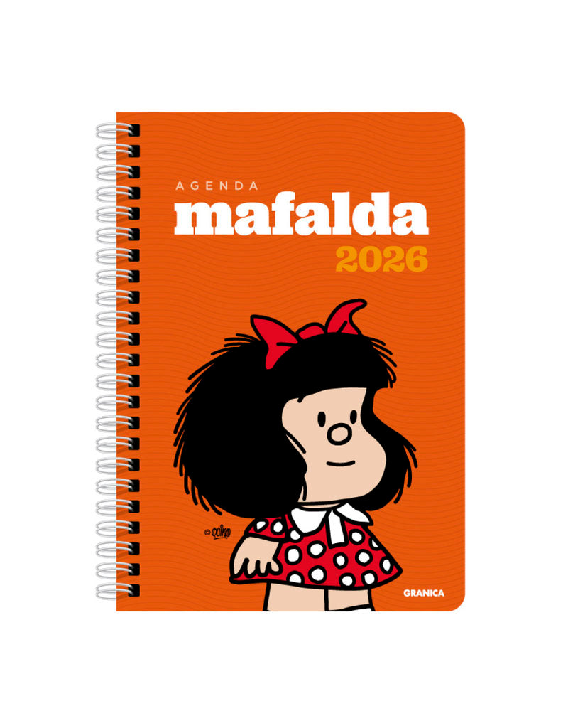 MAFALDA 2026, DIA POR PAGINA XL, de QUINO | portada del libro