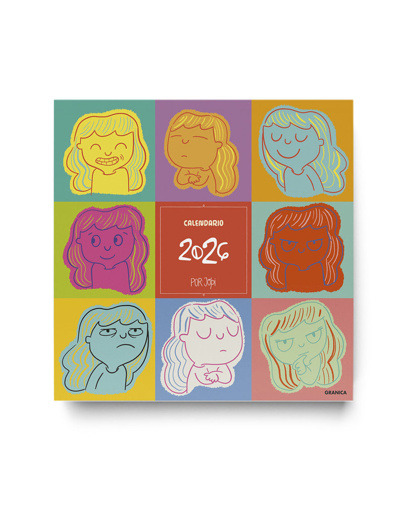 JOPI 2026, CALENDARIO DE PARED, de JOPI | portada del libro