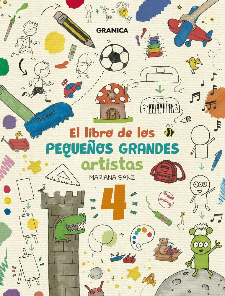 LIBRO DE LOS PEQUEÑOS GRANDES ARTISTAS 4, EL, de SANZ, MARIANA | portada del libro