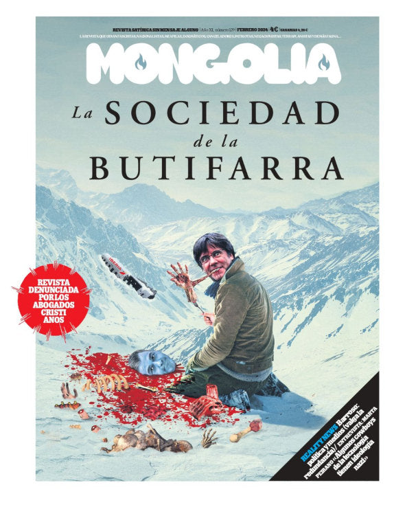 REVISTA MONGOLIA 129 FEBRERO 2024 | portada del libro