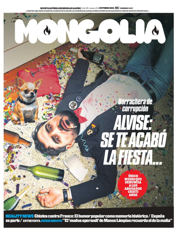 REVISTA MONGOLIA 135 OCTUBRE 2024 | portada del libro