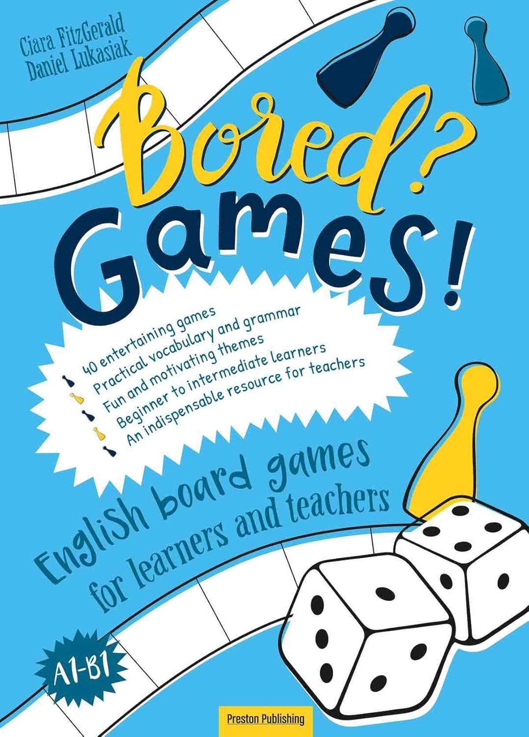 BORED? GAMES! BLUE A1-B1, de FitzGerald | portada del libro