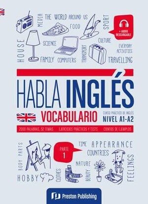 HABLA INGLES VOCABULARIO 1 | portada del libro