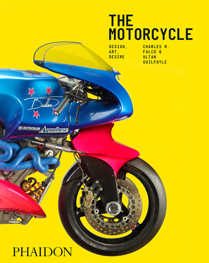 THE MOTORCYCLE BOOK: DESIGN, ART, DESIRE, de FALCO | portada del libro