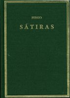 SATIRAS, de Aulo Persio Flaco | portada del libro