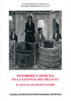 Tintorería y medicina en la Valencia del siglo XV : el manual de Joanot Valero, de LLUIS CIFUENTES I COMAMALARicardo Córdoba 