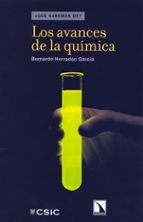 Los avances de la química, de BERNARDO HERRADON GARCIA | portada del libro