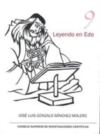 LEYENDO EN EDO, de JOSE LUIS GONZALO SANCHEZ MOLERO | portada del libro