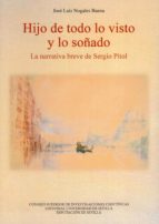 Hijo de todo lo visto y lo soñado : la narrativa breve de Sergio Pitol, de JOSE LUIS NOGALES BAENA | portada del libro