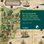 EN BÚSQUEDA DE LAS ESPECIAS, de PABLO VARGAS GOMEZ | portada del libro