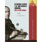 DE HISTORIA NATURAL Y DE TODO GENERO DE ERUDICION. VOLUMEN V, de Martín Sarmiento | portada del libro