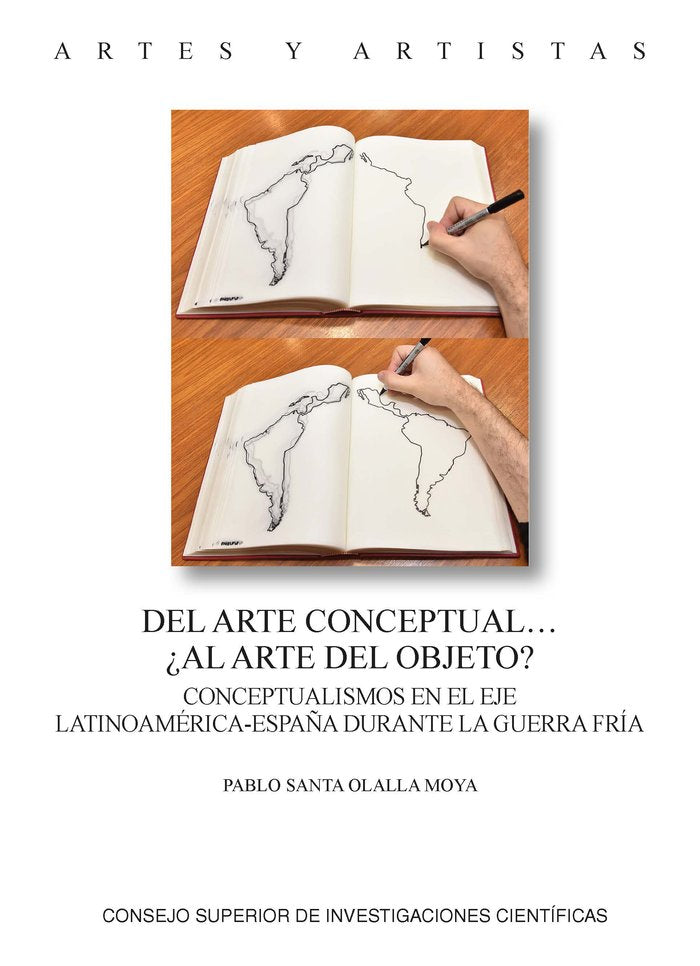 DEL ARTE CONCEPTUAL ¿AL ARTE OBJETO?, de SANTA OLALLA MOYA | portada del libro