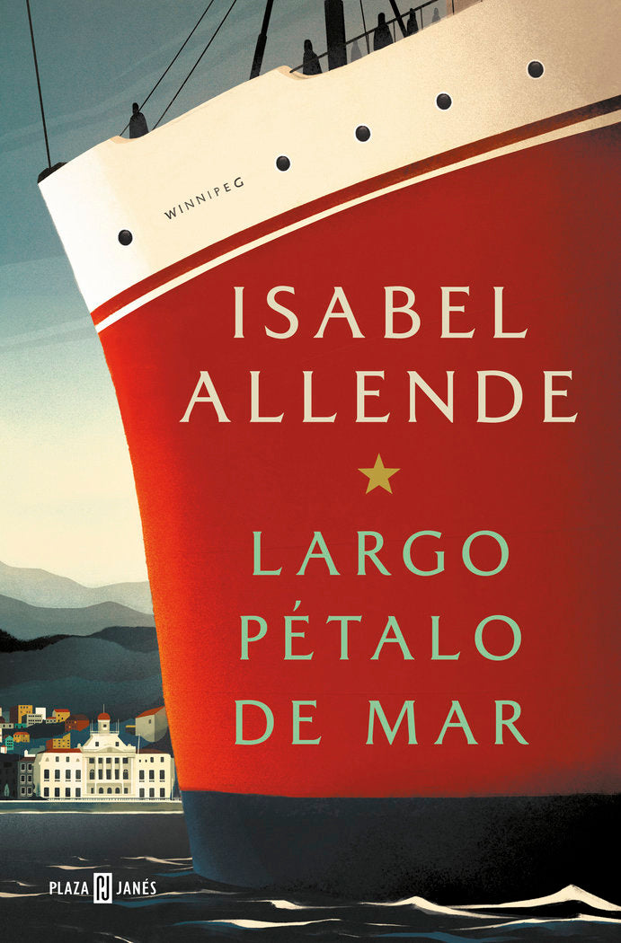 Largo pétalo de mar, de Allende, Isabel | portada del libro