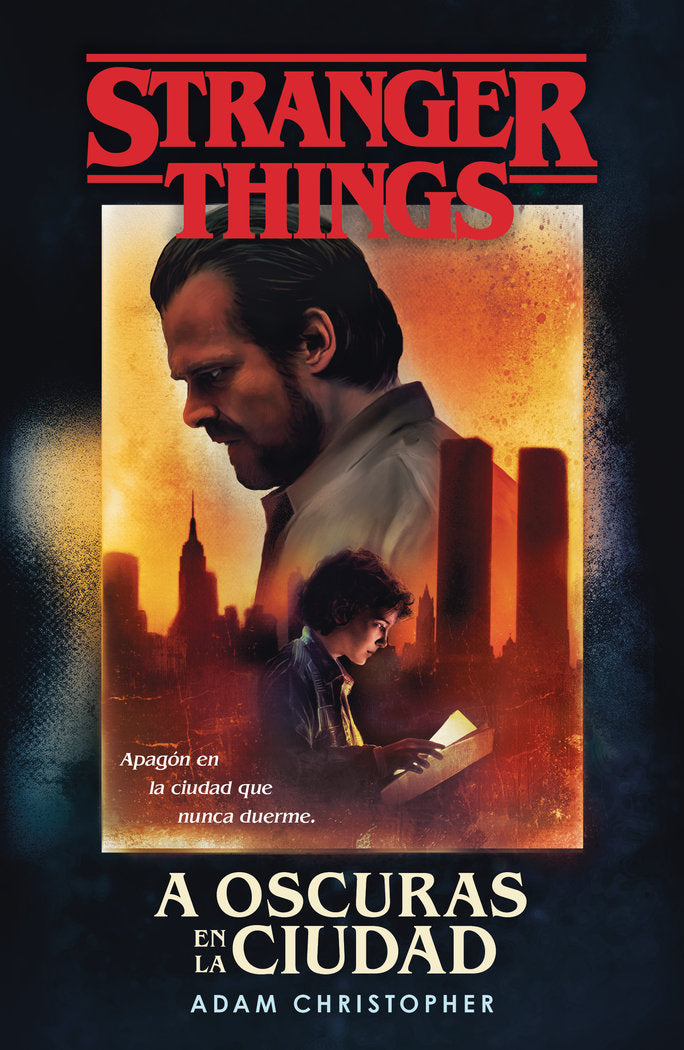Stranger Things: A oscuras en la ciudad, de Christopher, Adam | portada del libro