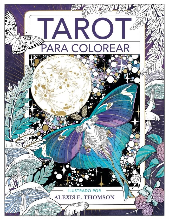 TAROT PARA COLOREAR, de THOMSON, ALEXIS E. | portada del libro