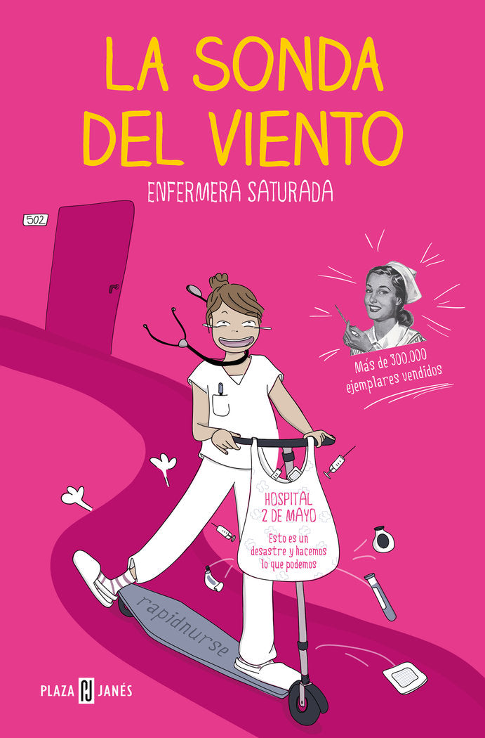 LA SONDA DEL VIENTO, de ENFERMERA SATURADA | portada del libro