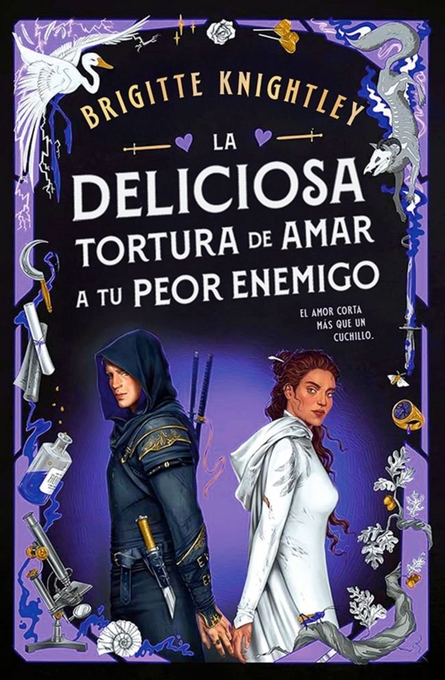 LA DELICIOSA TORTURA DE AMAR A TU PEOR ENEMIGO, de BRIGITTE KNIGHTLEY | portada del libro