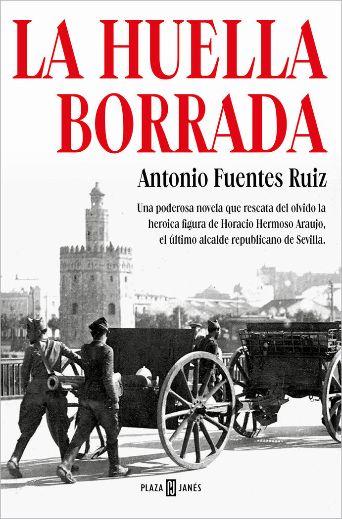 La huella borrada, de ANTONIO FUENTES | portada del libro