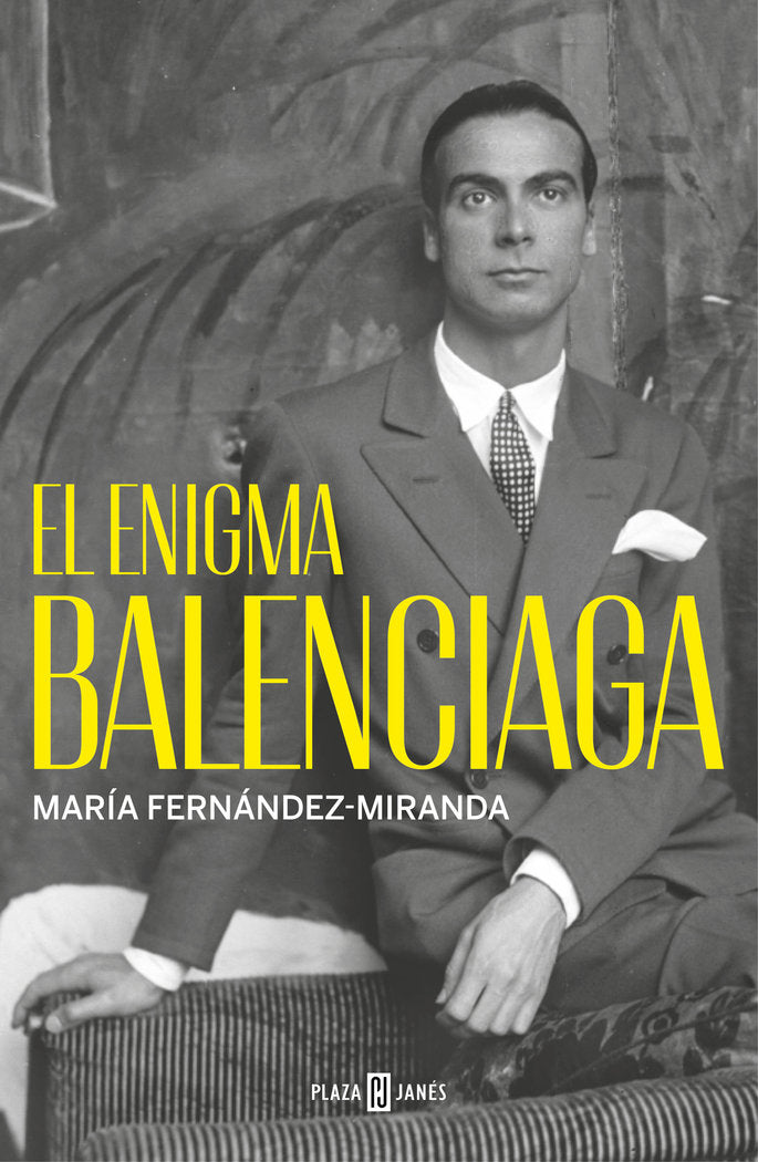 El enigma Balenciaga, de MARIA FERNANDEZ-MIRANDA | portada del libro