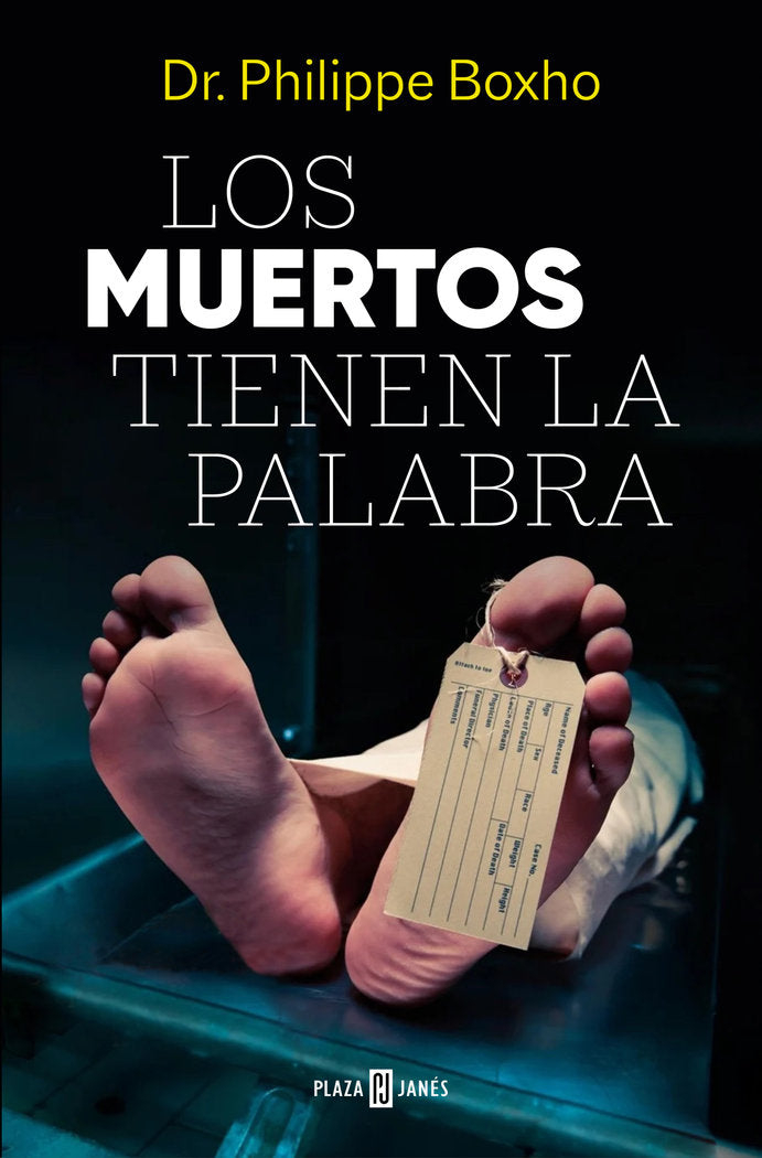LOS MUERTOS TIENEN LA PALABRA, de BOXHO, PHILIPPE | portada del libro