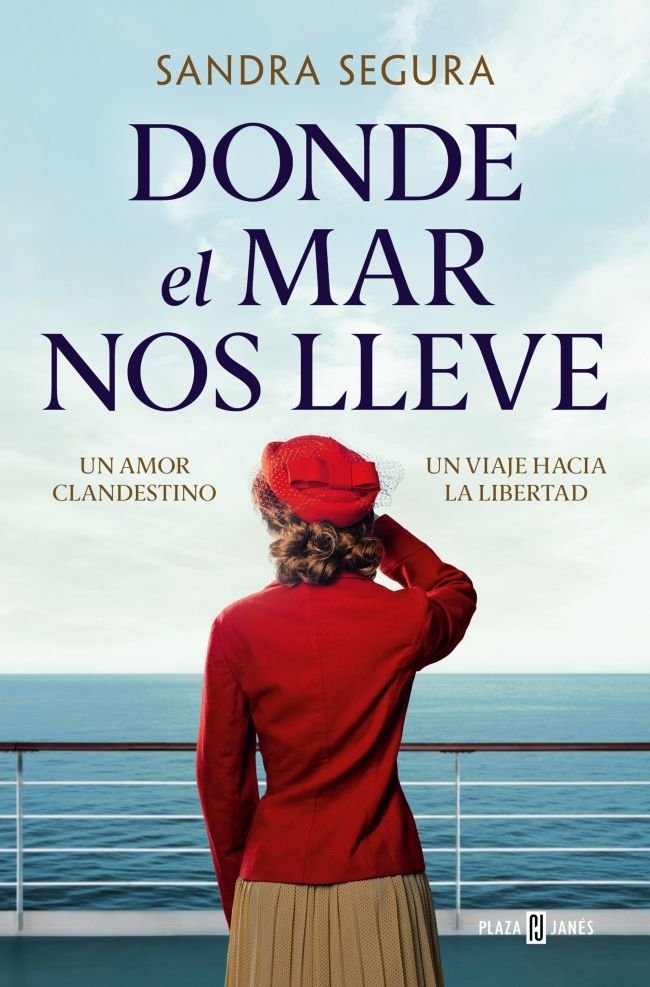 DONDE EL MAR NOS LLEVE, de SANDRA SEGURA CABRERA | portada del libro
