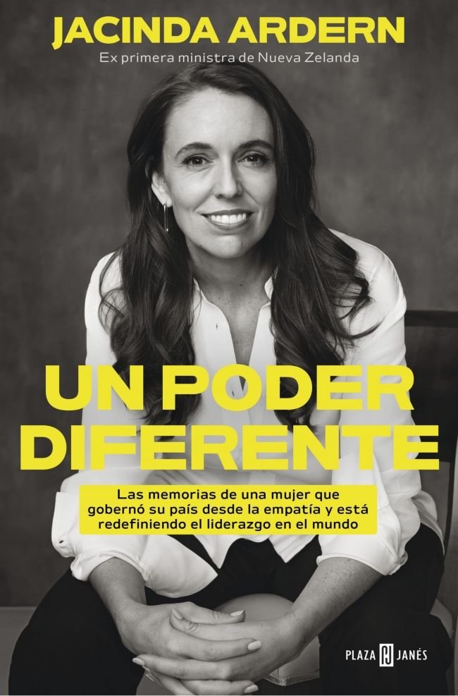 UN PODER DIFERENTE, de JACINDA ARDERN | portada del libro