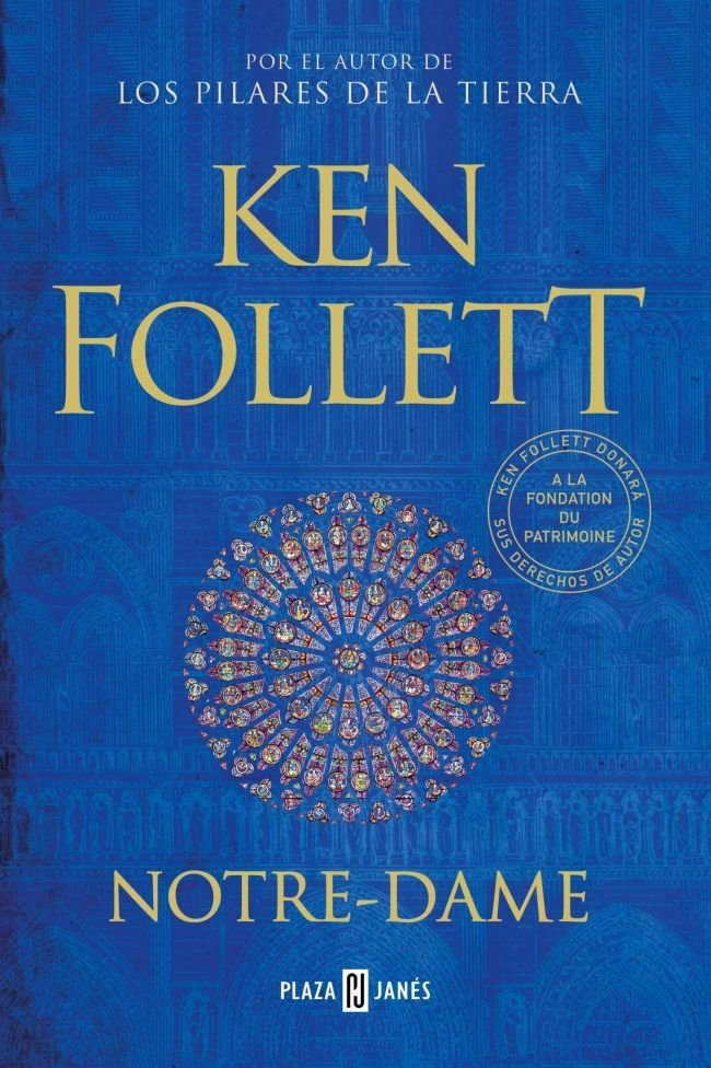 NOTRE-DAME, de FOLLETT, KEN | portada del libro