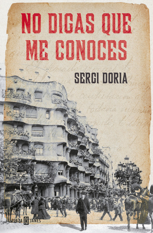 No digas que me conoces, de Doria | portada del libro