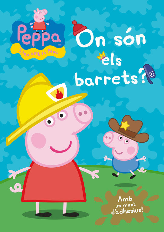 On són els barrets? (Peppa Pig. Quadern d'activitats), de Hasbro | portada del libro